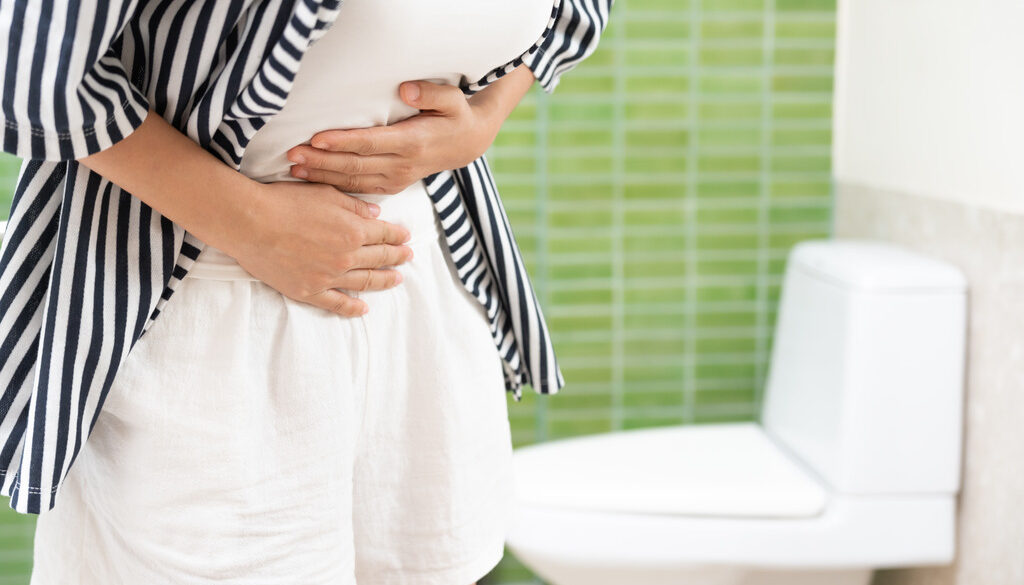 A Woman With Inflammatory Bowel Disease Makes Her Way to the Bathroom